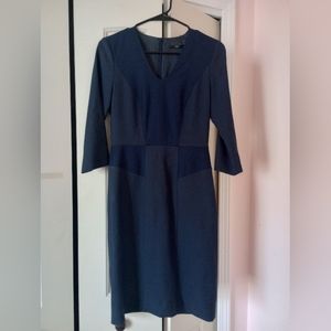 Boss Navy Blue Dress